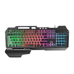 Teclado Gamer Imice Gk-700 Rgb Con Reposa Mano Gaming Negro