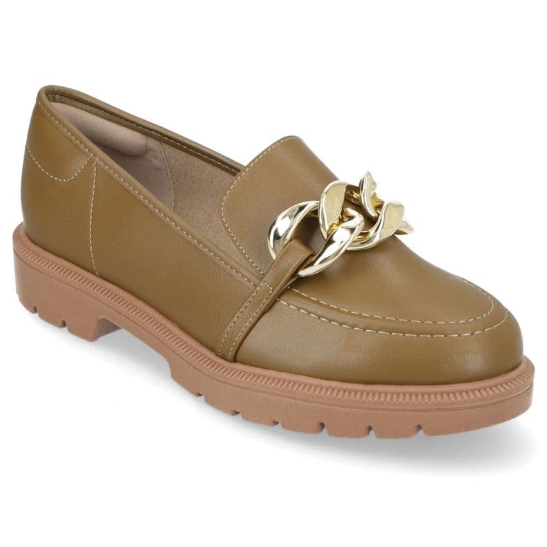 Mocasin Beira Rio 17545 Verde 35