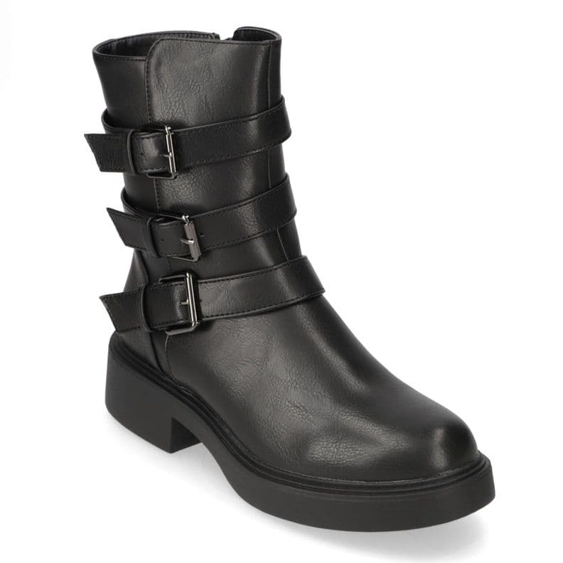Botin Taco Negro Agua de Coco 36