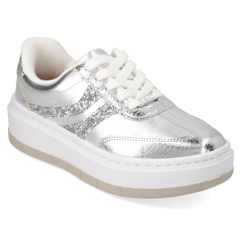 Zapatillas Casuales Plateado Vizzano Plata 40