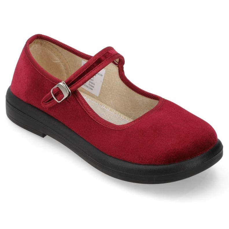 Ballerina Rojo New Walk Velvet 37
