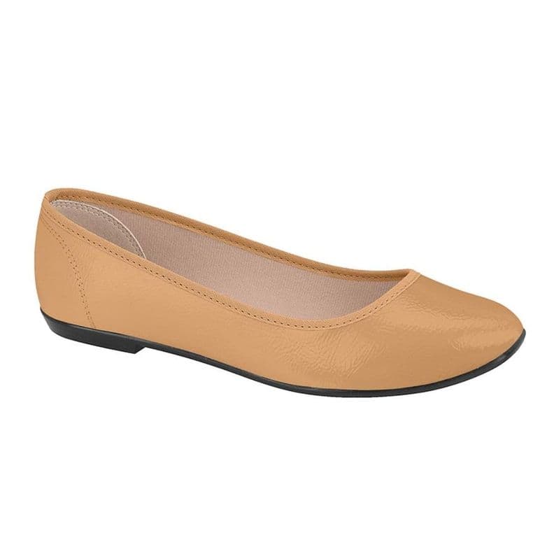Zapato Plano Mujer Moleca Beige 39