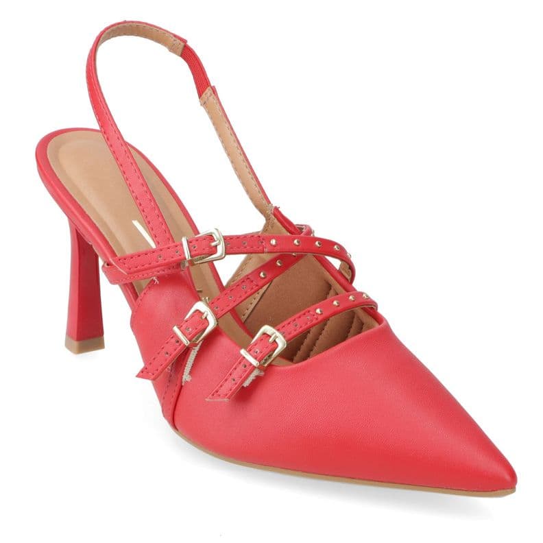 Stiletto Abierto Vizzano 16019 Rojo 37