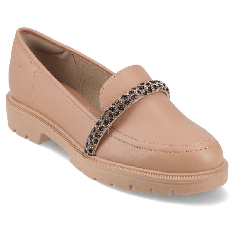 Mocasin Nude Beira Rio 39