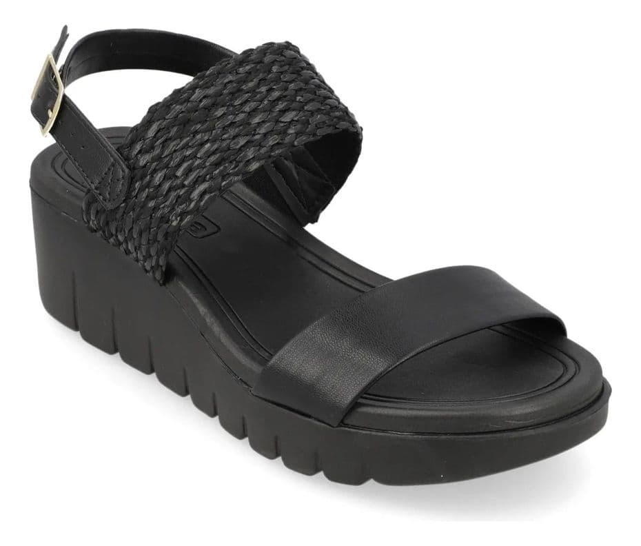 Sandalia Moleca Casual 16713 Negro 36