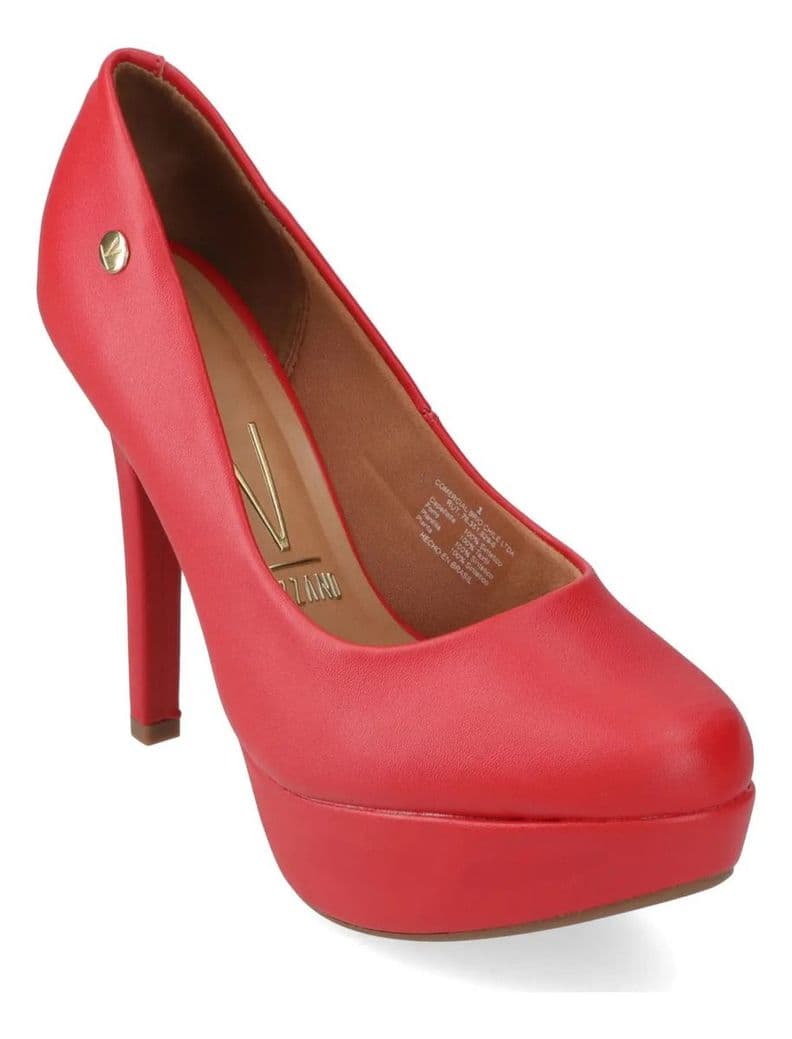 Stiletto Vizzano Mujer 13 Cm Rojo 39