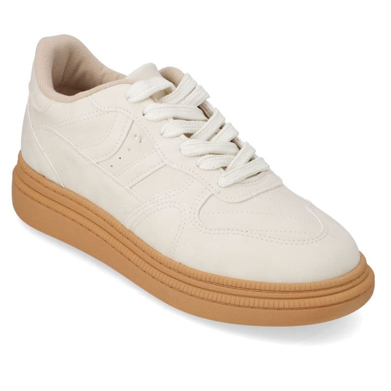Zapatillas Casuales Blanco Moleca 40