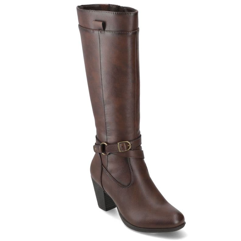 Bota Taco Ancho Dorette Cafe CL 40