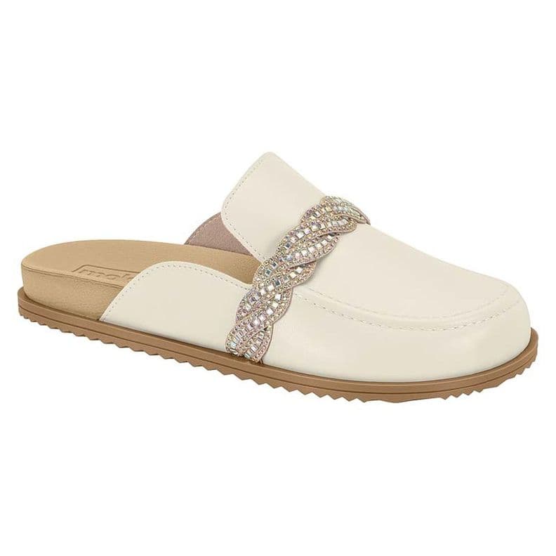 Zapato Plano Mujer Moleca Blanco 37