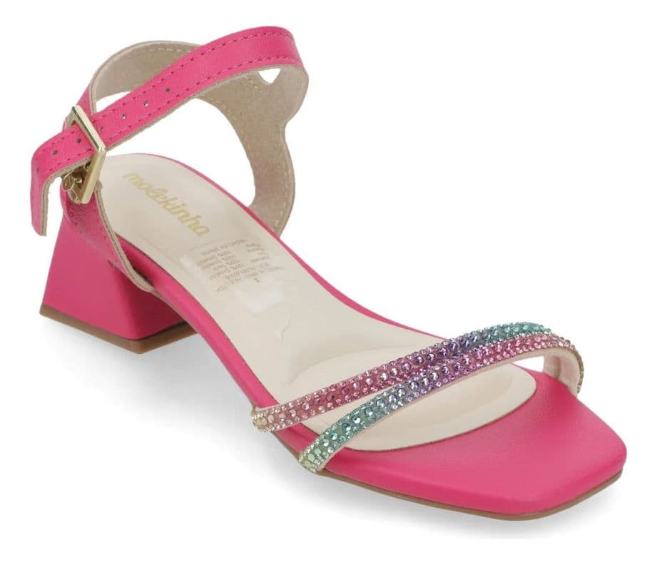 Sandalia Molekinha 14143 Fucsia 37