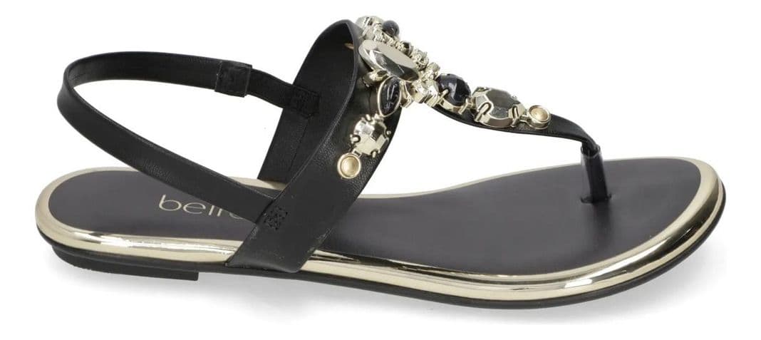 Sandalia Beira Rio Casual 11073 Negro 36