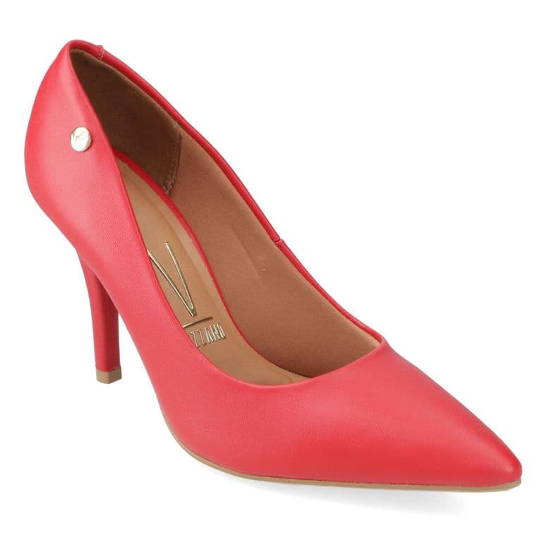 Zapato Para Mujer Taco Aguja Stiletto Rojo 1184-1 - Vizzano 34