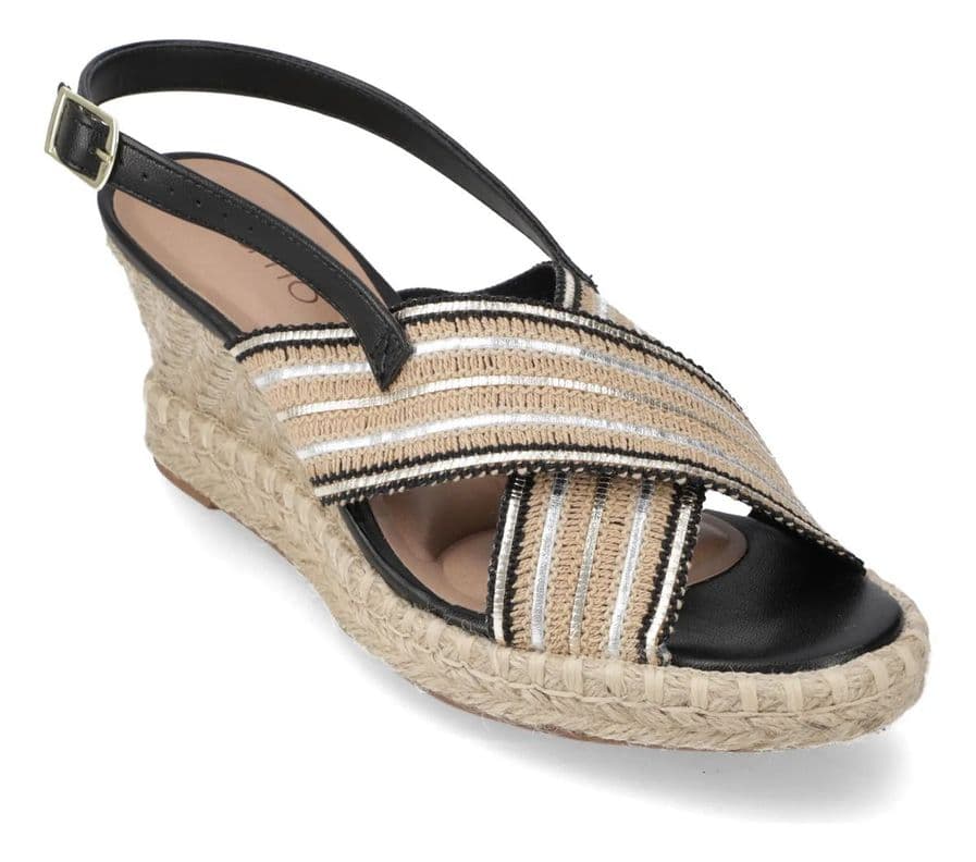 Sandalia Beira Rio Casual 17065 Negro 38