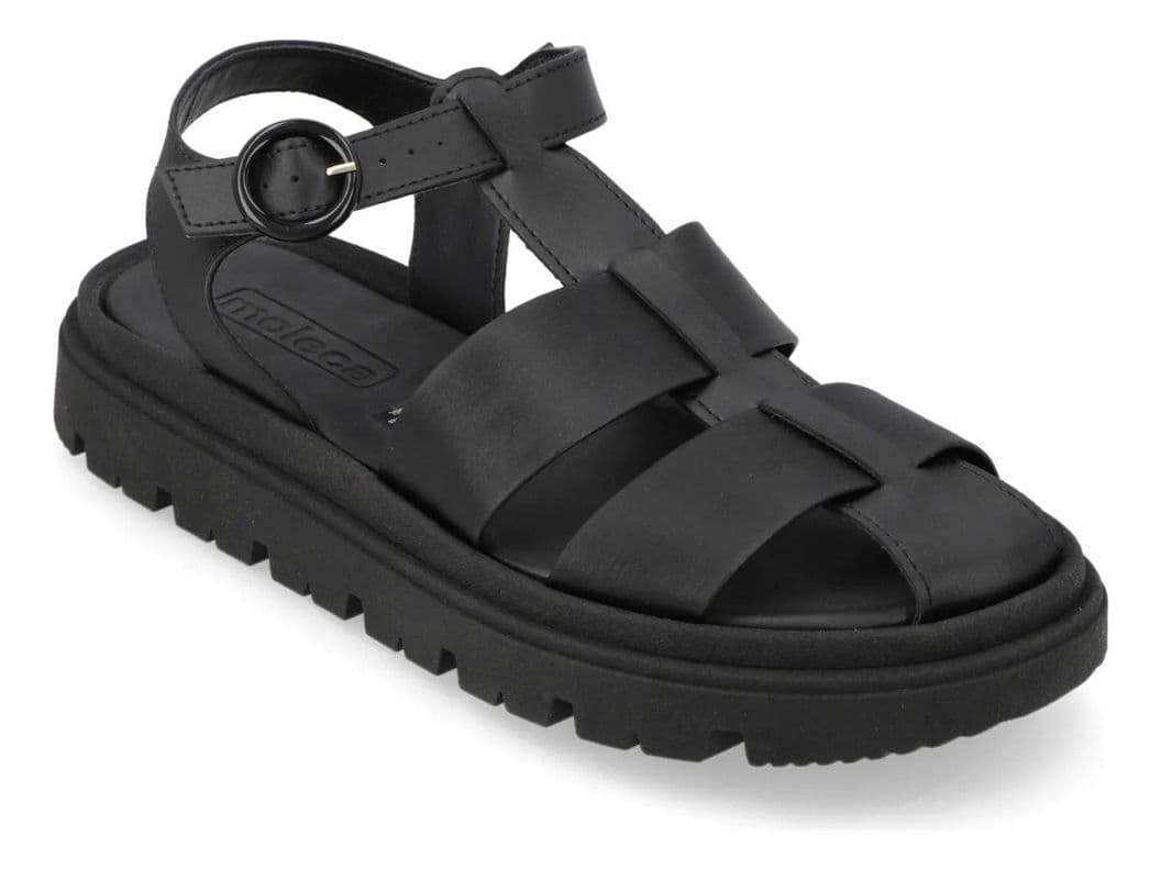 Sandalia Moleca Casual 16706 Negro 38