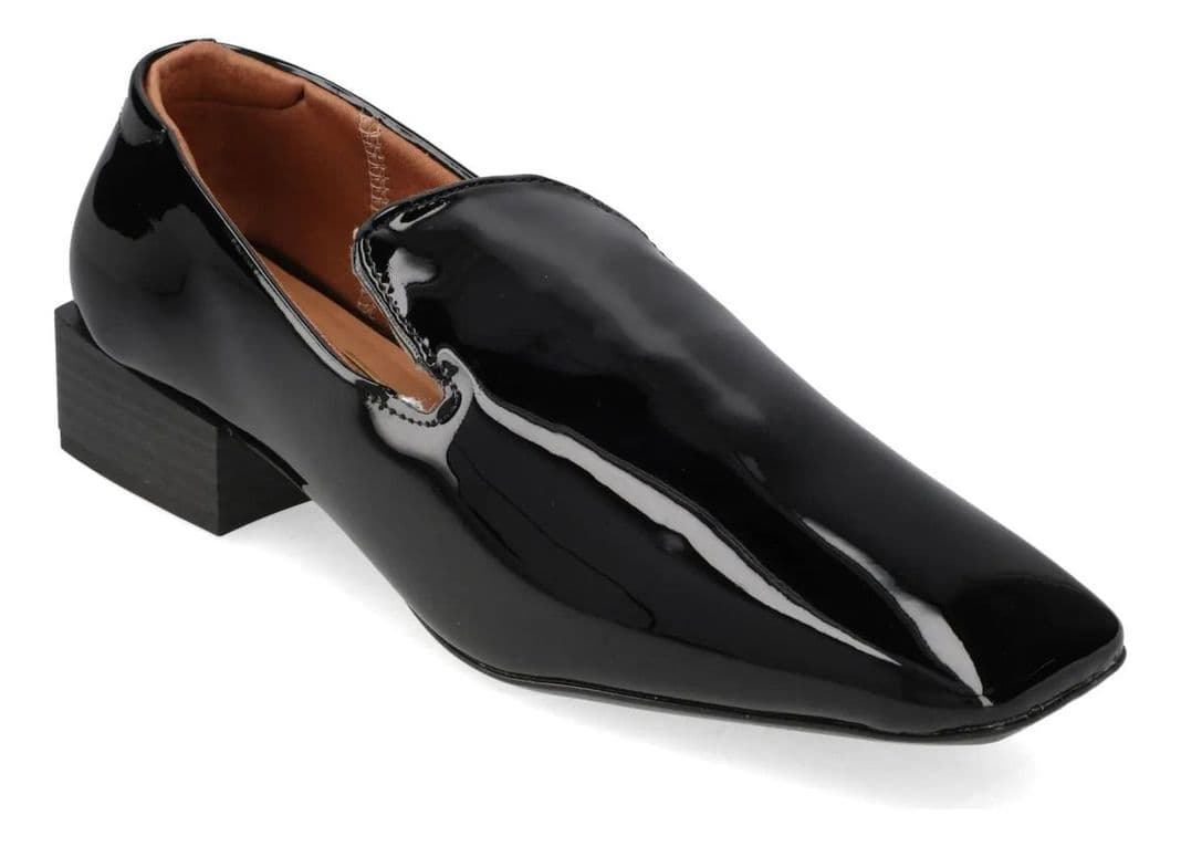Mocasines Charol Negro Vizzano 40