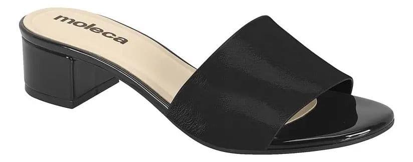 Sandalia Moleca Casual 16889 Negro 37