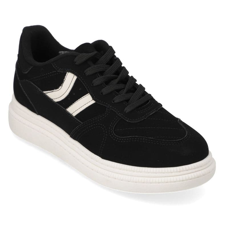 Zapatillas Casuales Negro Moleca 38