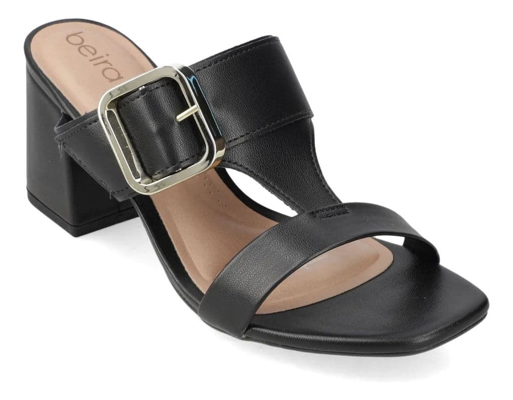 Sandalia Beira Rio Casual 16820 Negro 35