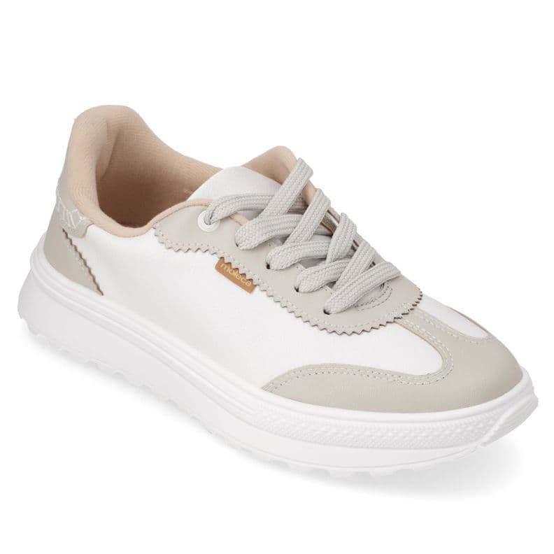 Zapatilla Casual Blanco Moleca 38