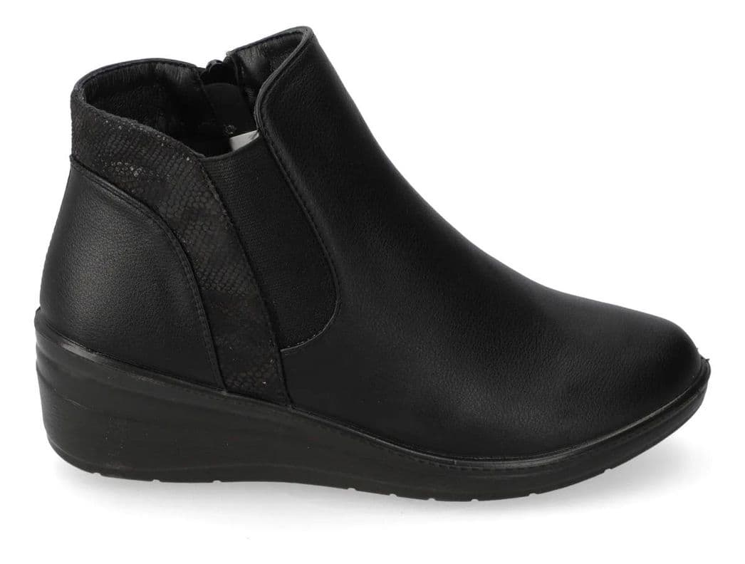 Botin Taco Dorette 14654 Negro 36