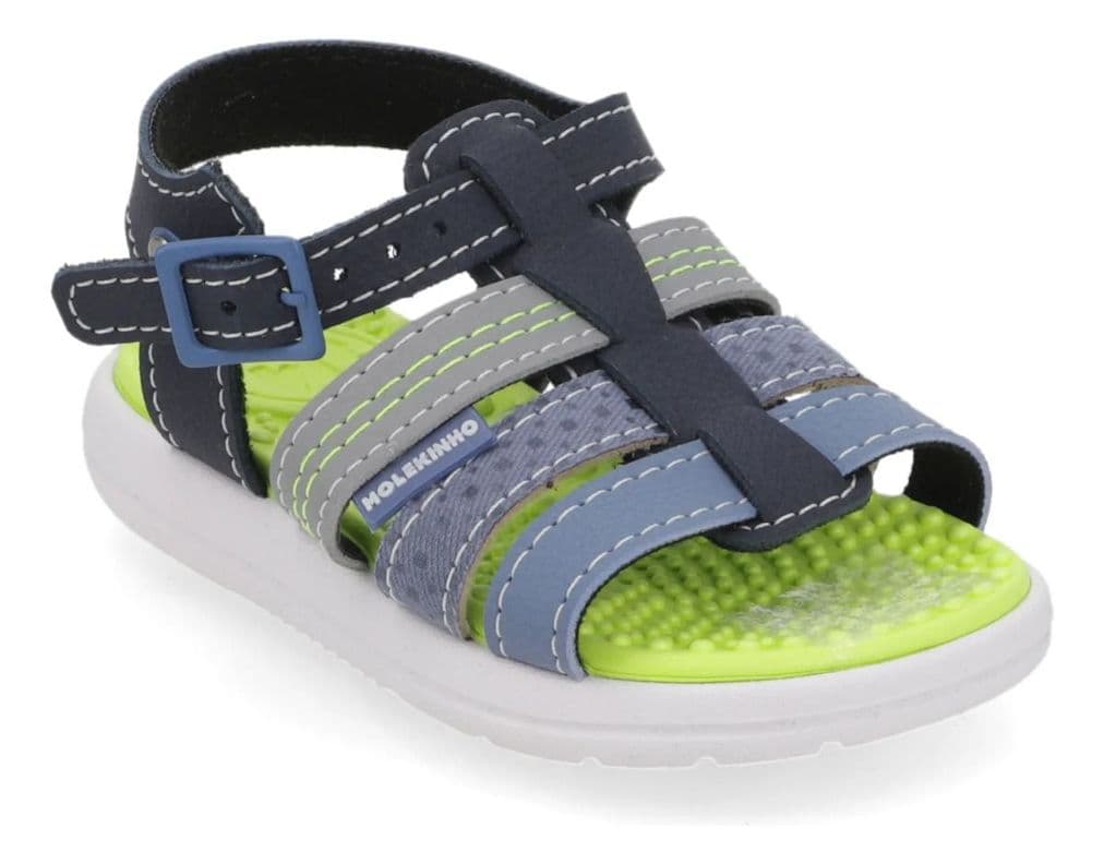 Sandalia Molekinho 14174 Azul 25