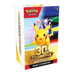 Pokemon TCG: 30th Celebration Bundle Booster INGLES Amarillo