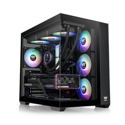 Gabinete Thermaltake View 380 TG ARGB Mid Tower, ATX, Black Negro