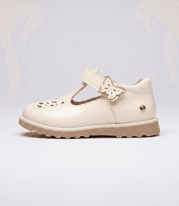 Ballerina bebe con mariposa L45401270203 crudo Limonada Crema 24