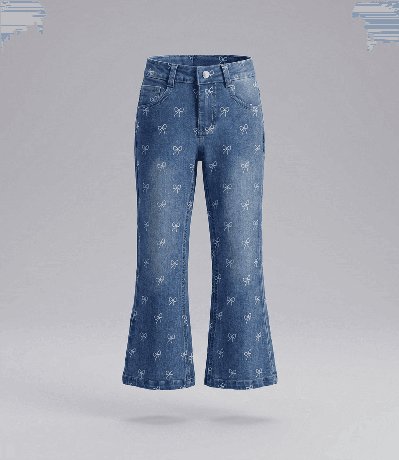 Jeans nina flare L11111270674 denim celeste Limonada 3 Anos