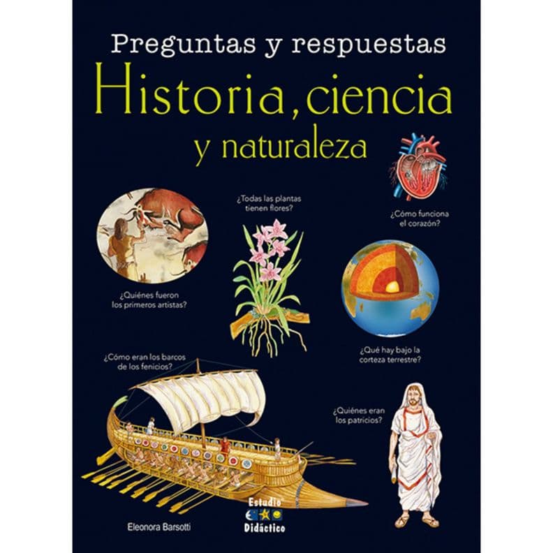 Preguntas Y Respuestas, Historia, Ciencia Y Naturaleza -Mi Primer Libro De...Tda- Blanco