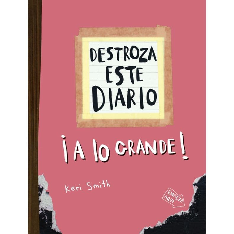 Destroza Este Diario. A Lo Grande - Rosa Fluor Blanco
