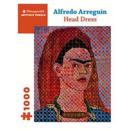 Rompecabeza Alfredo Arreguin: Head Dress - 1000 Piezas Blanco S