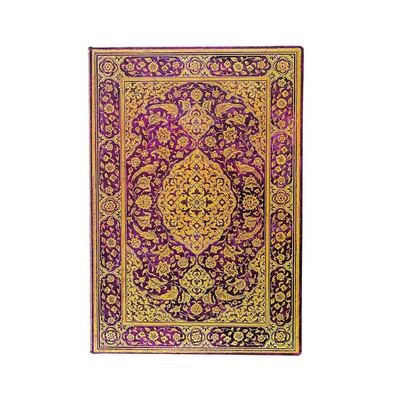 Libreta Poesia Persa Grande Lineas Tapa Dura Blanco