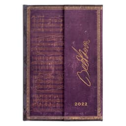 Agenda 2022 Beethoven, Violin Sonata No. 10 Mini Tapa Dura Semana A La Vista Blanco