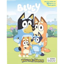Bluey Diverti-Libros Blanco