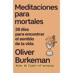 Meditaciones Para Mortales Blanco
