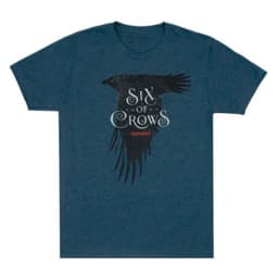 Polera Seis De Cuervos Medium Azul M