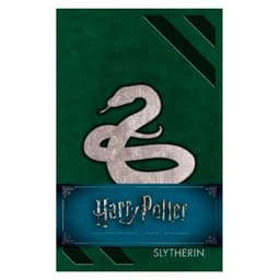 Libreta Harry Potter Slytherin Medium Tapa Dura Blanco