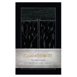 Libreta Game Of Thrones The Night'S Watch Mediana Tapa Dura Blanco