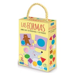 Libro y Puzzle Las Formas Blanco