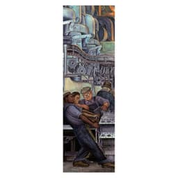 Marcapagina Detroit Industry North Wall - Diego Rivera Blanco