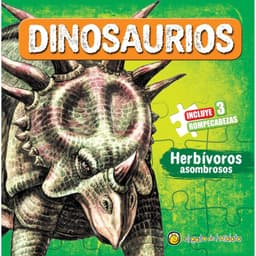 Rompecabezas-Herbivoros Asombrosos Blanco