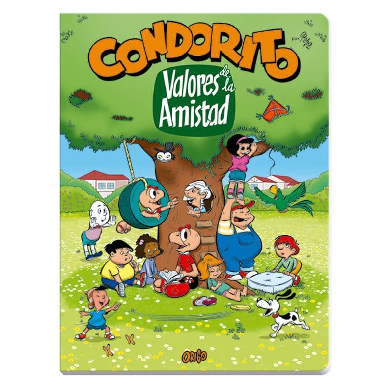 Condorito Valores De La Amistad Blanco