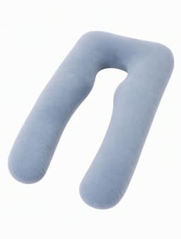 Cojin Almohada Maternal Lactancia Embarazo Ergonomico Gris