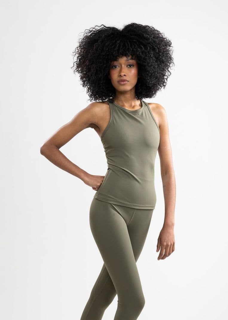 Polera - Peto Eriu Stone CompressFitTM Gris XS