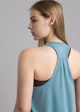 Polera Metis Cadet Blue Azul XS