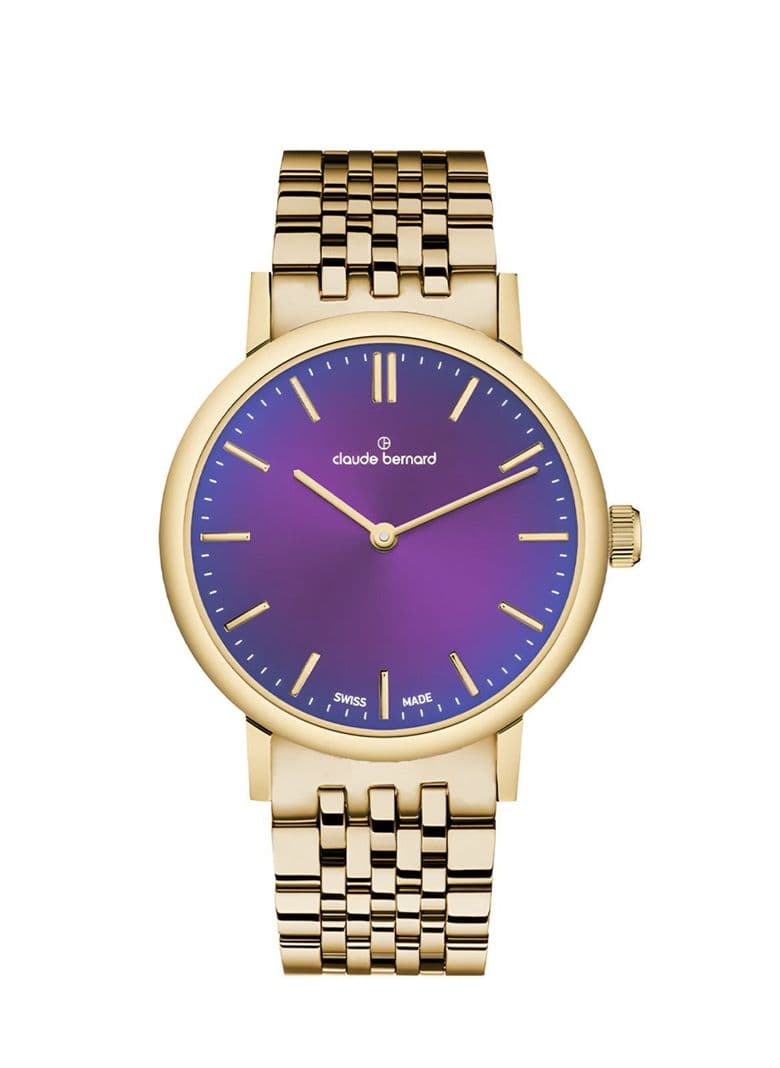 Reloj Claude Bernard Golden Slim Line Mujer 20233.37JMBDVID