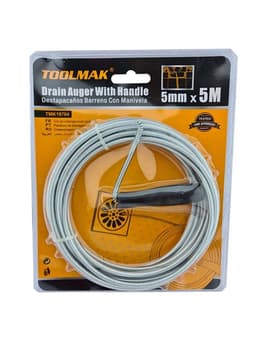 Llave Ganzua Laucha Destapador Caneria 5m 5mm Tmk