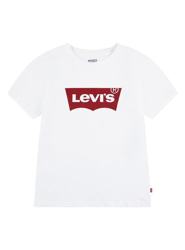 Polera Nino MC Batwing Blanco Levis 4