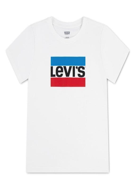 Polera Nino MC Sportwear Blanco Levis 10